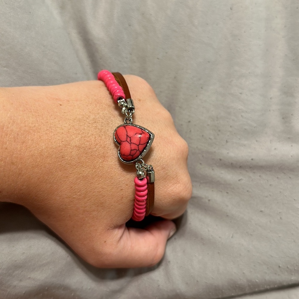 Paparazzi valentines heart bracelet